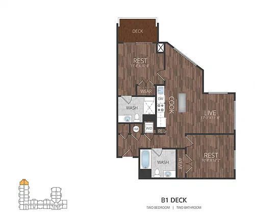 Floor plan B1