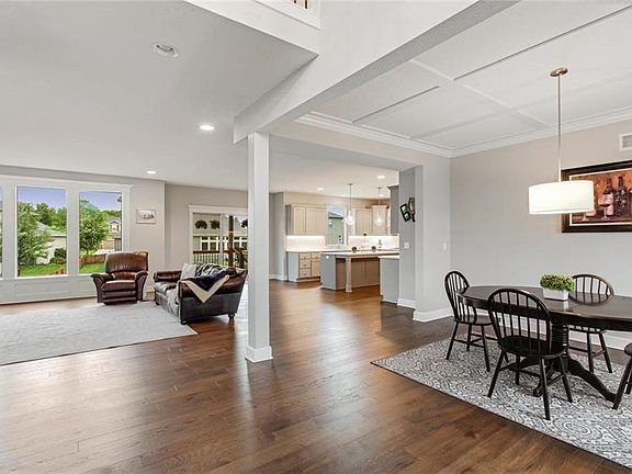 Open-concept main living area