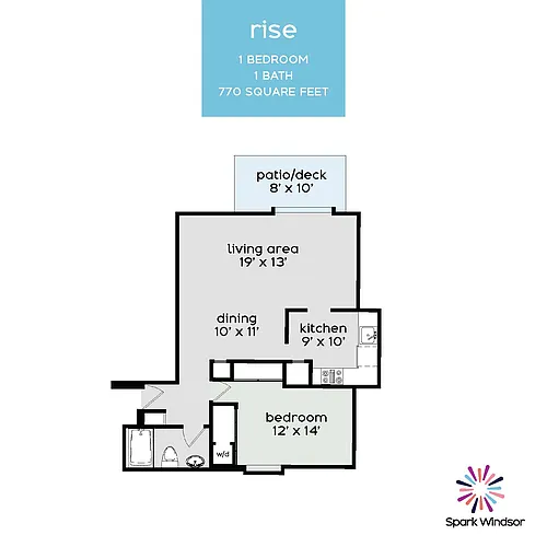 Floor plan Rise Classic