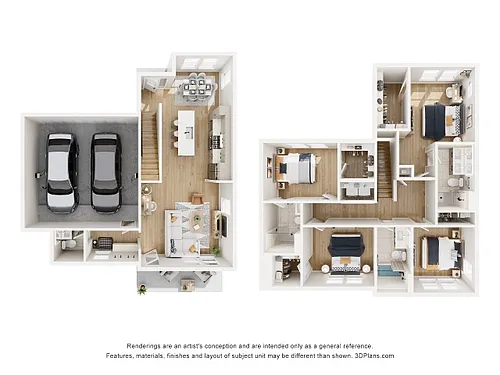 Floor plan Single Family D1