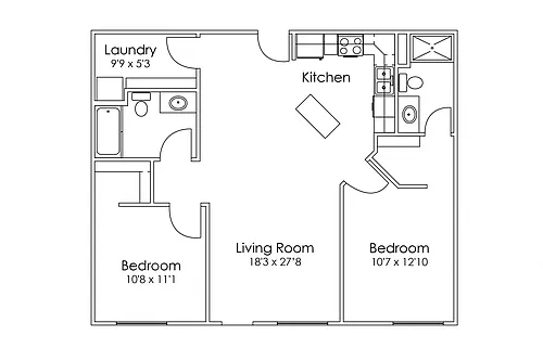 Floor plan B6