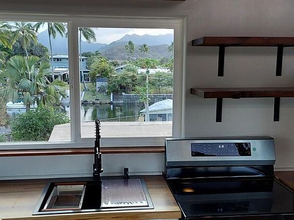 View from kitchen.