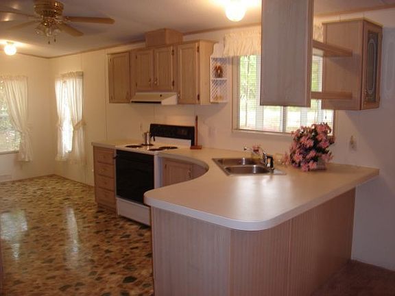 Kitchen view from dining room