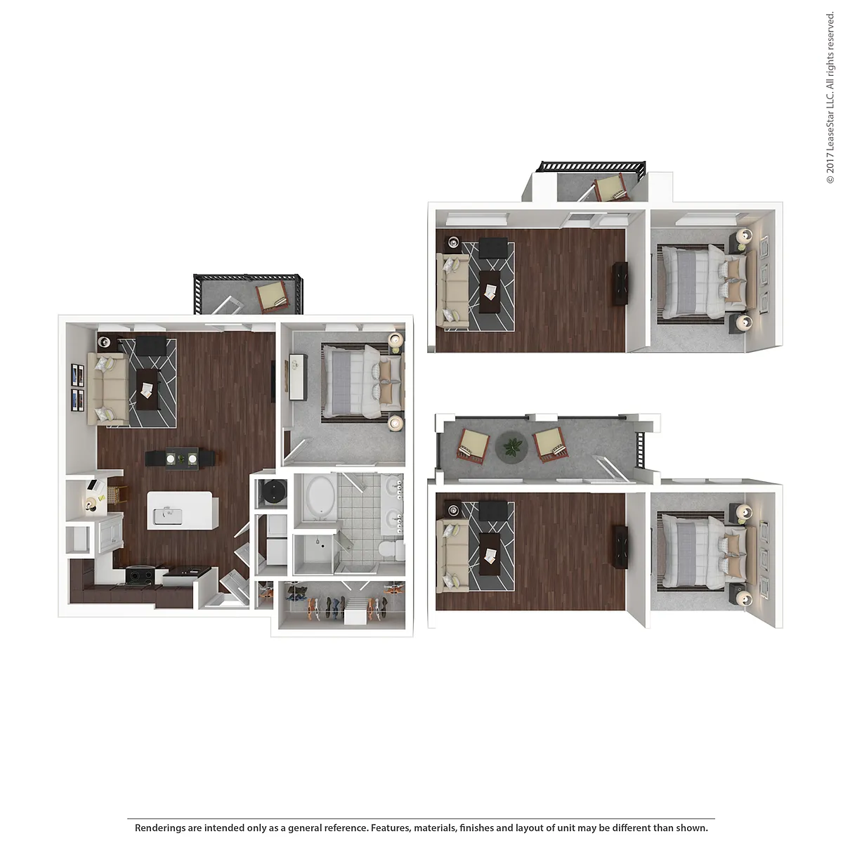 Floor plan 1X1