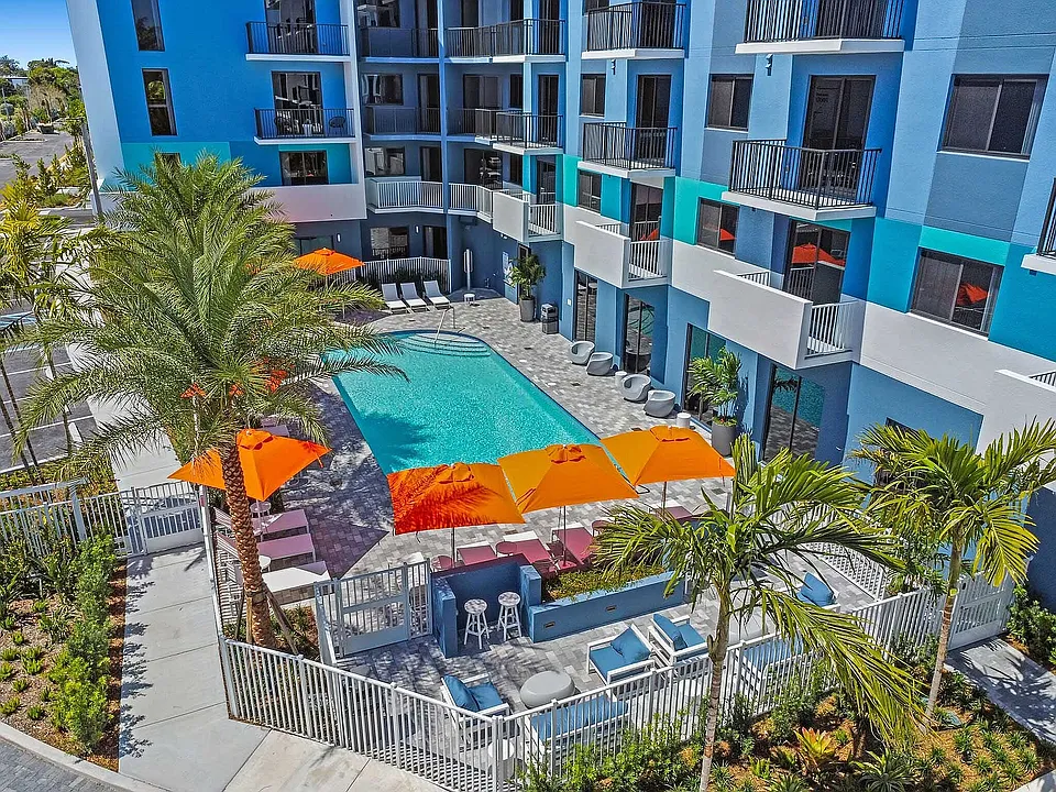 Community Pool and Exterior apartments