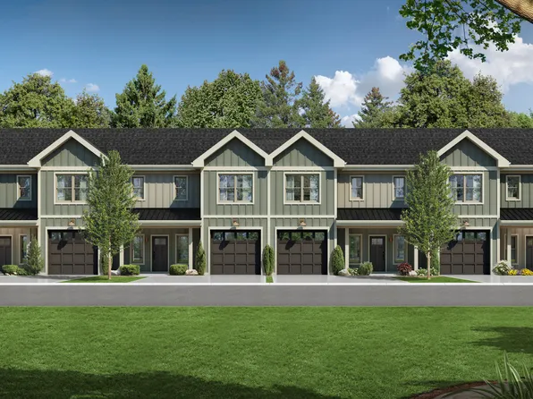 The Terraces - Basement; End Unit Plan, The Terraces Townhomes