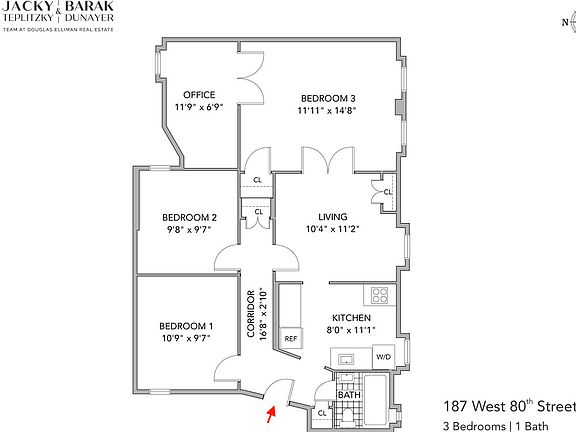 2nd image of 187 W 80th St #5E