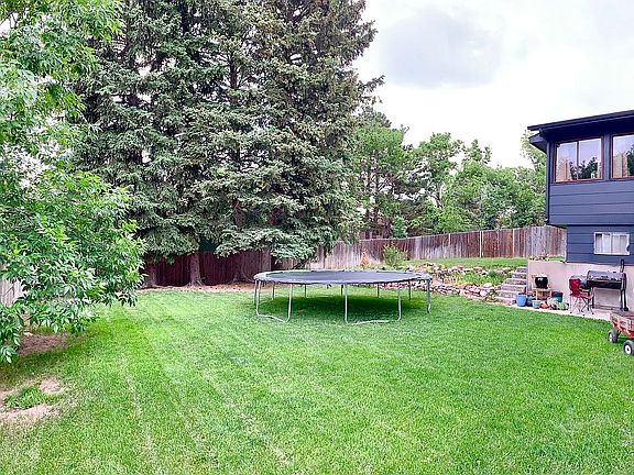 Portion of backyard 