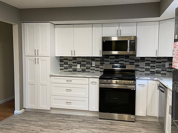 View from entrance door hallway