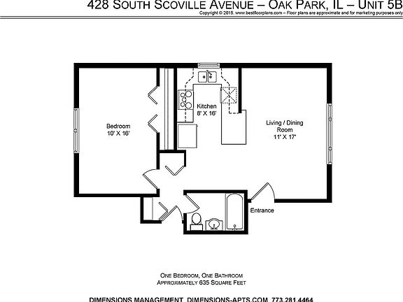 5th image of 240 S Scoville Ave Rear 5