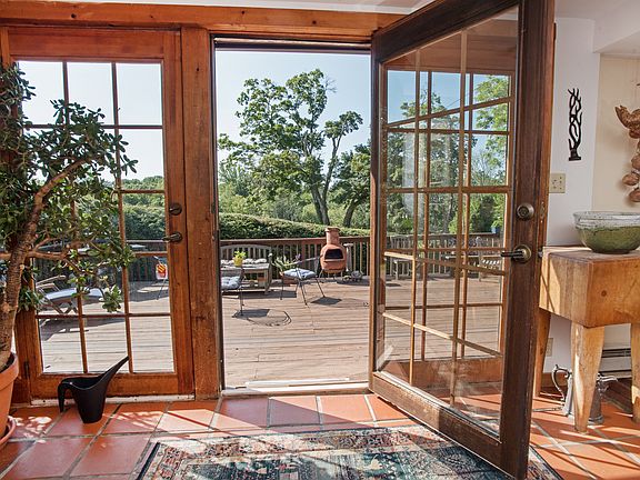 French Doors from Great Room to Deck