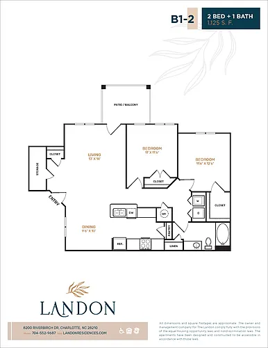 Floor plan B1-2 Renovated