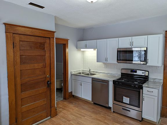 Kitchen/ Bathroom through doorway