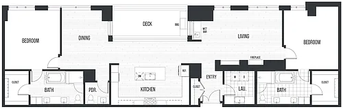 Floor plan Penthouse 2803