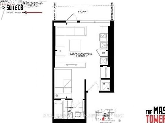 5th image of 197 Yonge St #1608