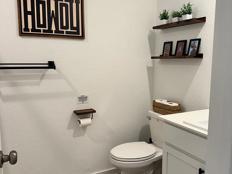 Upstairs bathroom