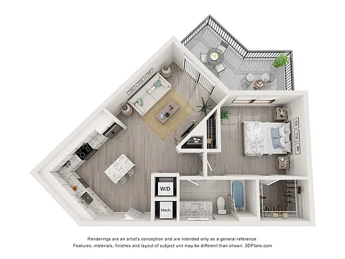 Floor plan Model A2
