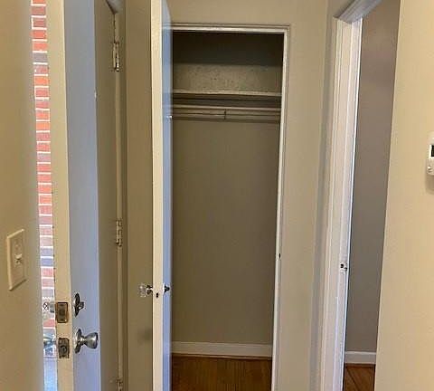 Entry Door and Hall Closet