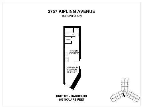 Floor plan Studio