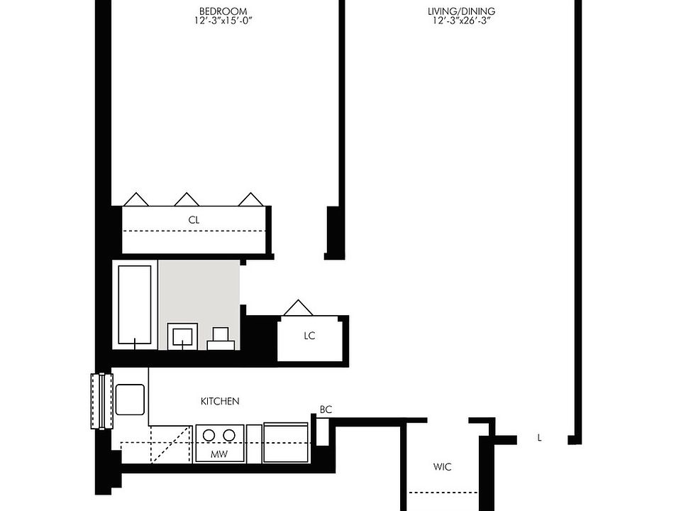 2nd image of 340 E 34th St APT 3L