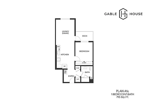 Floor plan A1c