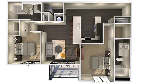 Floor plan B2-Bristol