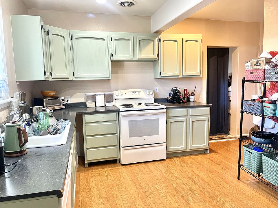 The shared kitchen