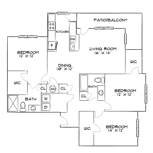 Floor plan Design 3A