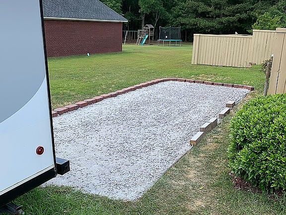9 X 21 Foot Gravel Pad