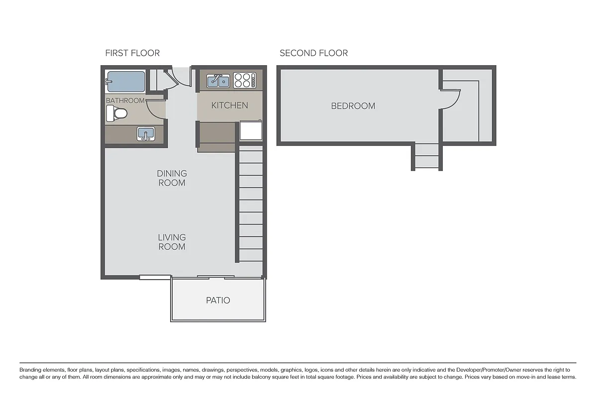 Floor plan Plan 1B Loft