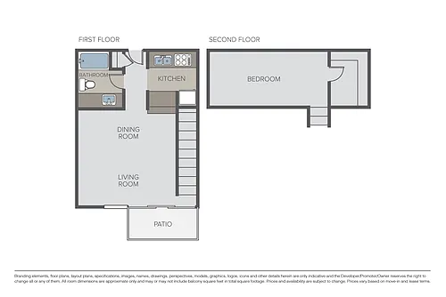 Floor plan Plan 1B Loft