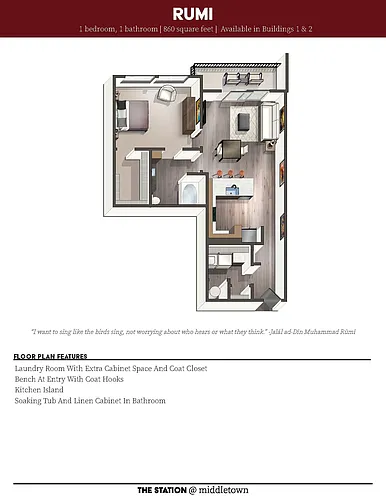 Floor plan Rumi