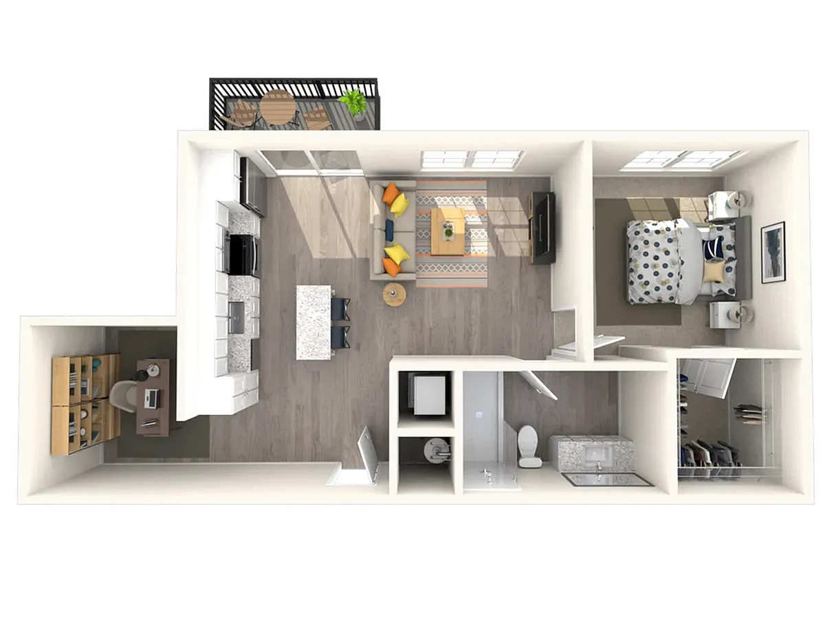 Floor plan Lapis + Den