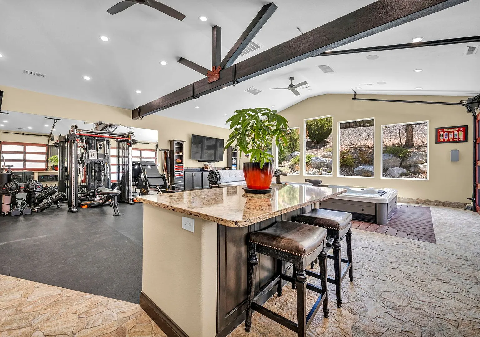 Stunning Fully Furnished Hidden Valley Home With Swim Spa And Secondary Entertainment Spaces — Photo 1
