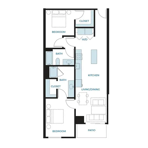 Floor plan Kentucky Deluxe