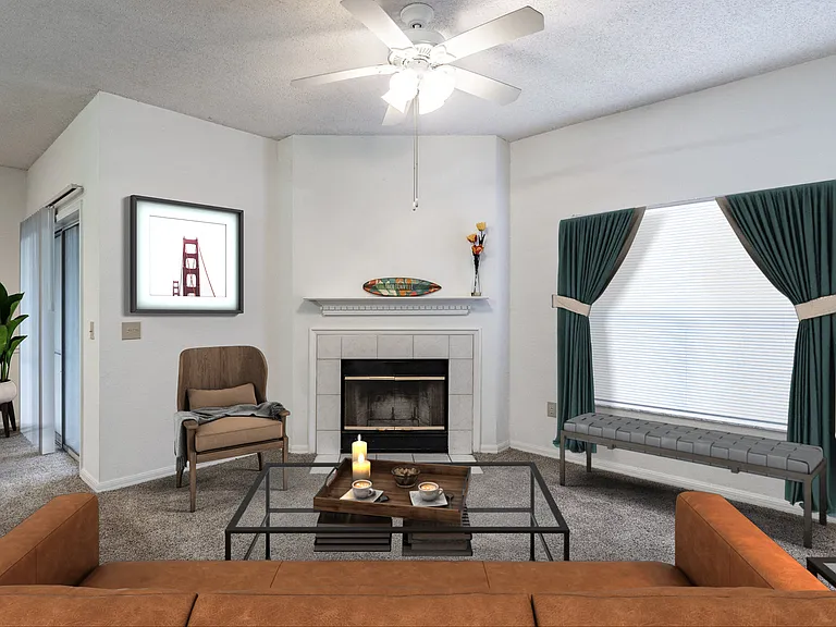 The Lantana w/ Fireplace- Standard Finish