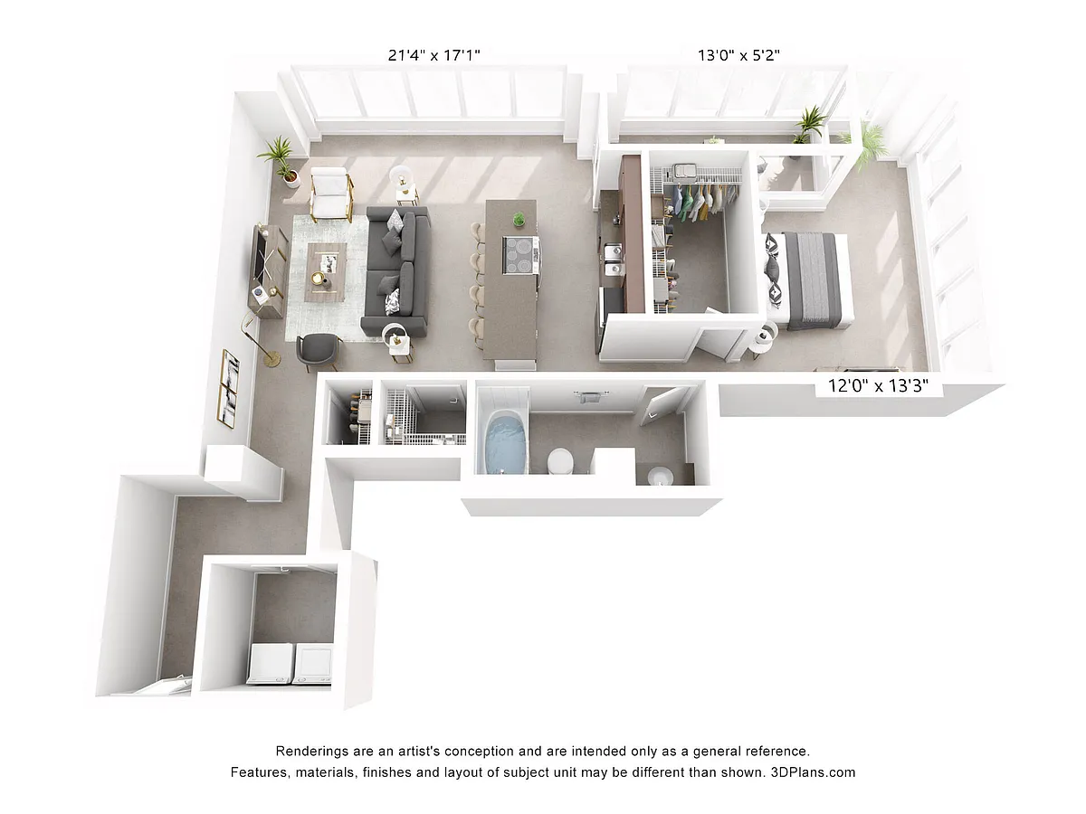 Floor plan Corner 3