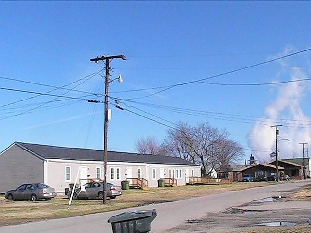 Unit 105 is second from left side of photo.