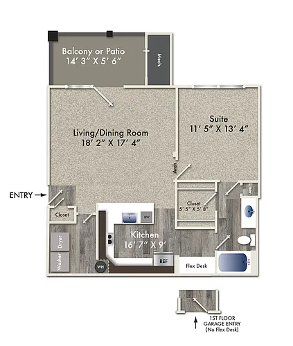 Floor plan Auden