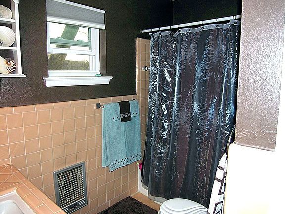 Bath with original 50's tile