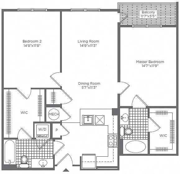 Floor plan C1M3