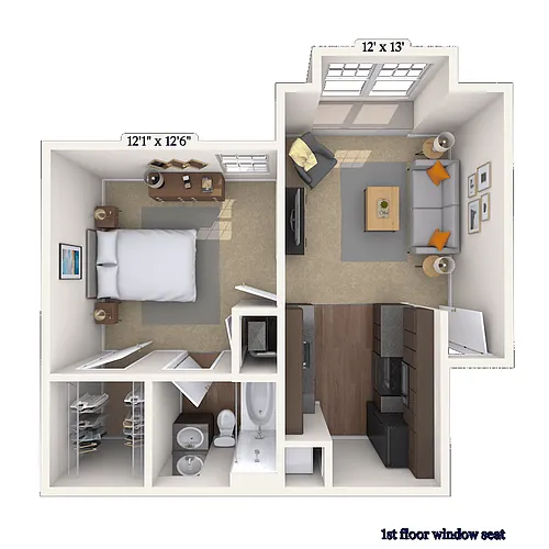 Floor plan Dublin I