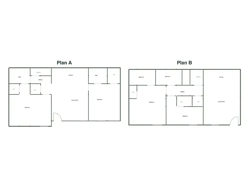 Floor plan 2 bedroom