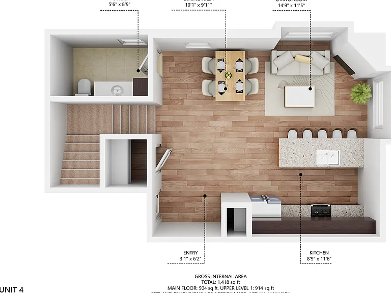 103 S Mills St #201 — Photo 3