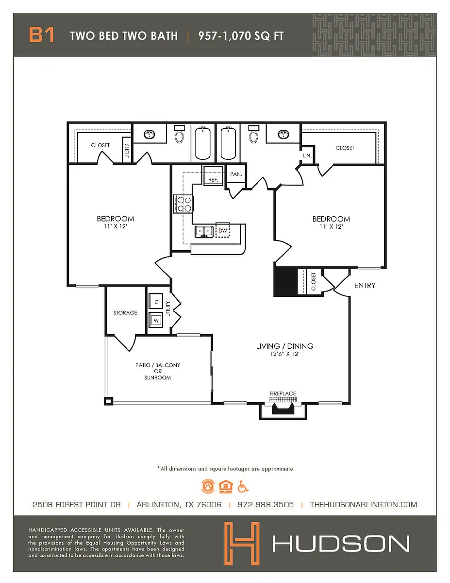 Floor plan B1 Renovated