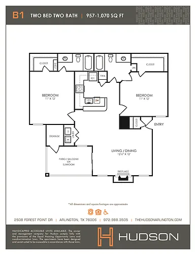 Floor plan B1 Renovated