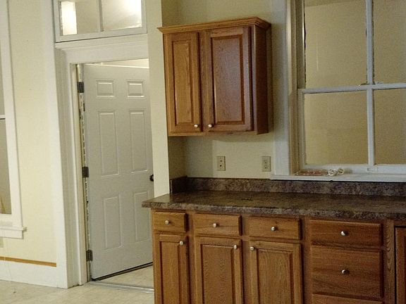 kitchen door to back hall and stairway