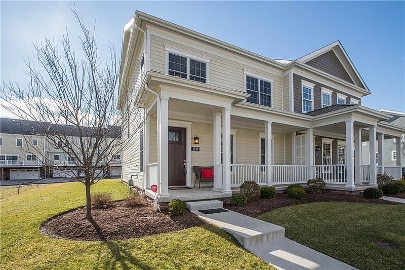 S & A Homes semi-attached 3 bedroom, 2.5 ba town home in desirable Newbury.  Newbury's sidewalk community has a community park, 