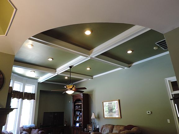 Ceilings in Living Area
