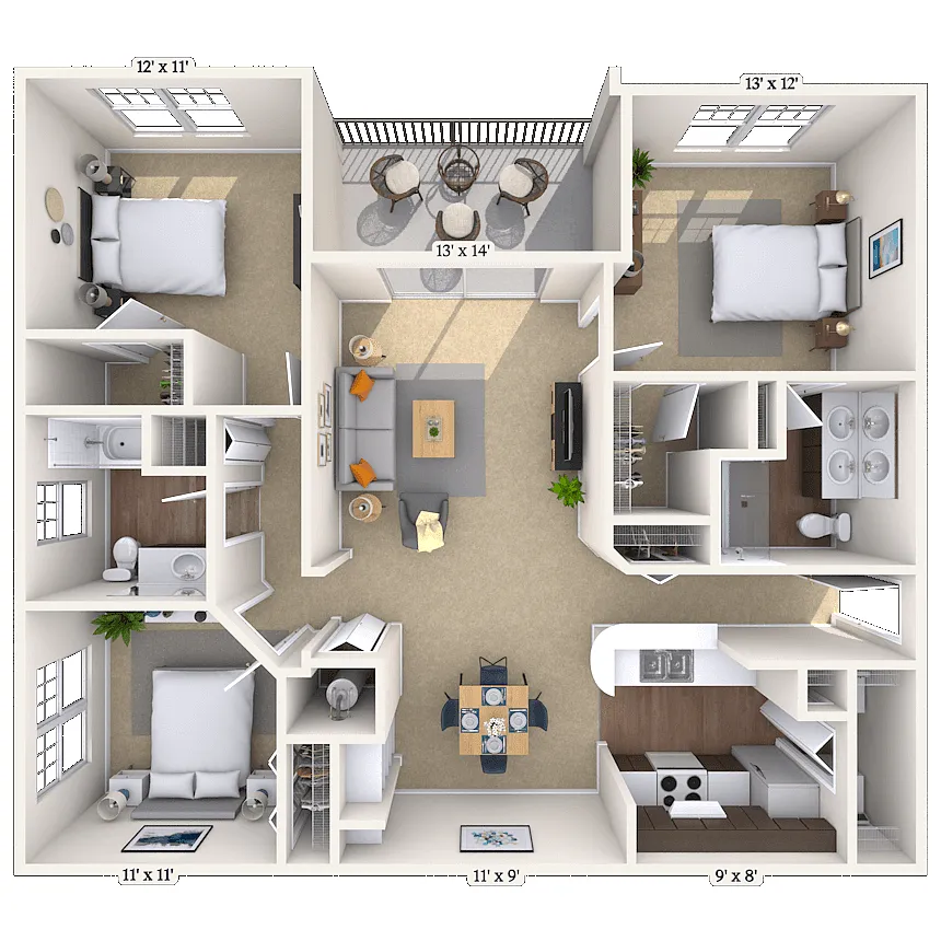 Floor plan 32A